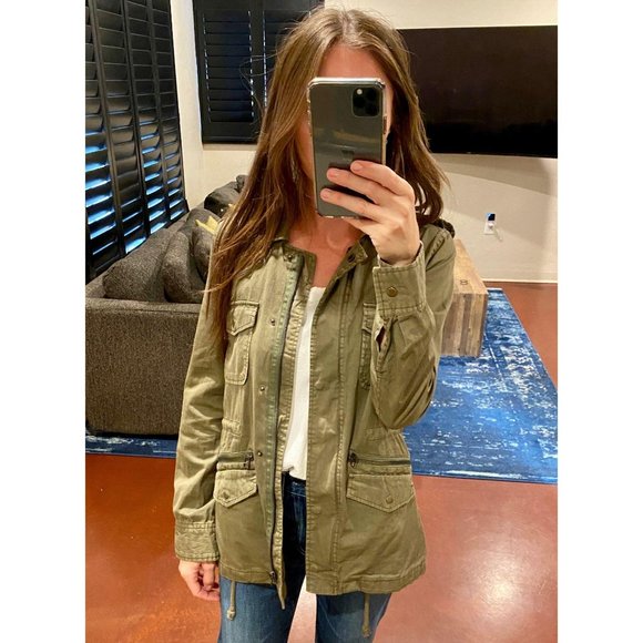 Velvet by Graham & Spencer Jackets & Blazers - NEW VELVET x LIL ALDRIDGE Ruby Army Jacket